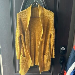 Mustard women’s medium Cardigan